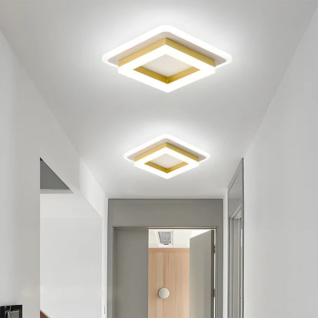 Lumora – Modern Square LED Ceiling Light