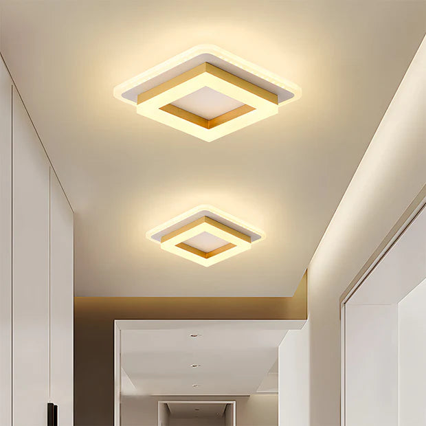 Lumora – Modern Square LED Ceiling Light