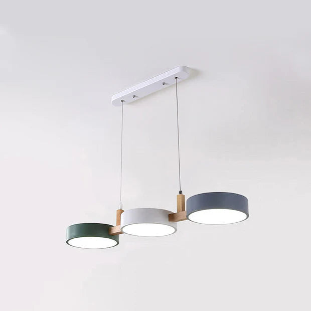 Nordura – Scandinavian Wooden & Metal LED Pendant Light