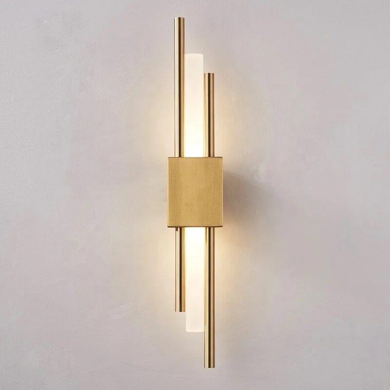 Liora – Modern Brass & Glass Wall Lamp