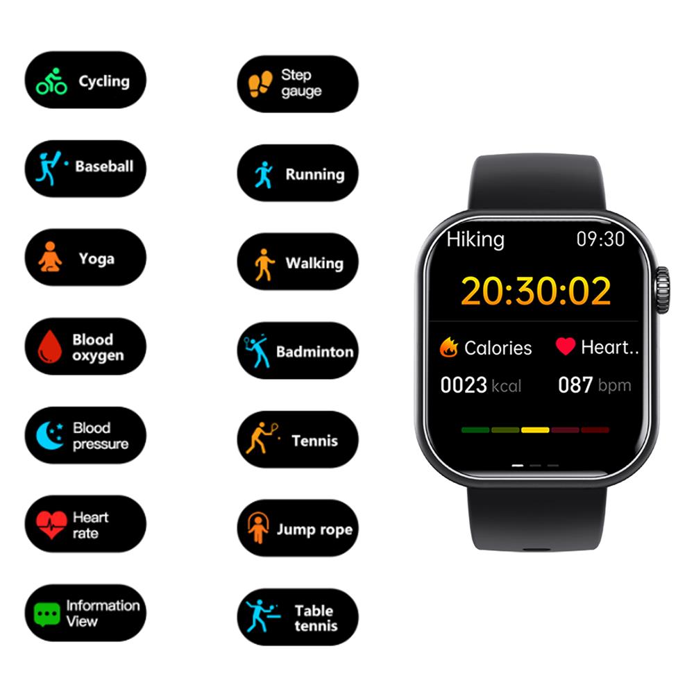 Smartwatch with Heart & Sleep Tracking – Bricodil BCD7421