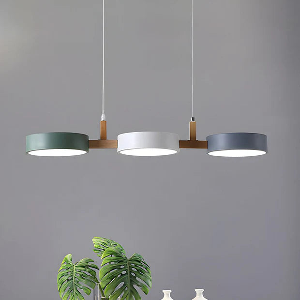 Nordura – Scandinavian Wooden & Metal LED Pendant Light