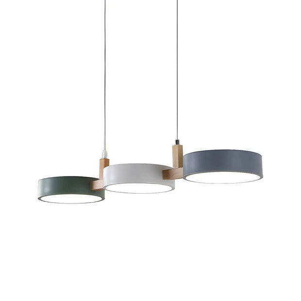 Nordura – Scandinavian Wooden & Metal LED Pendant Light