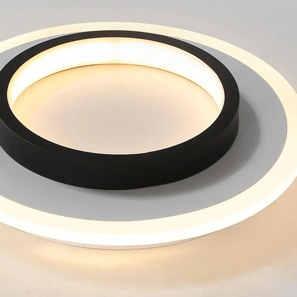 Lunara – Modern Round LED Flush Ceiling Light