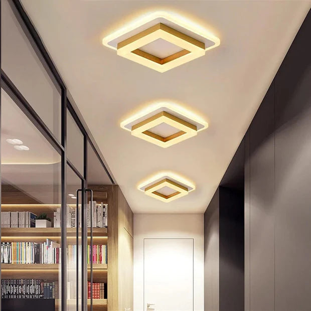 Lumora – Modern Square LED Ceiling Light