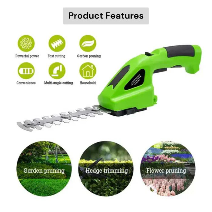 TrimPro – 2-in-1 Cordless Garden Trimmer & Hedge Cutter