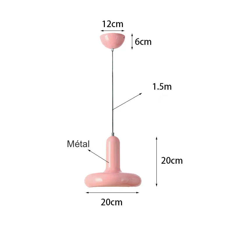 Lumoza – Minimalist Metal Pendant Light