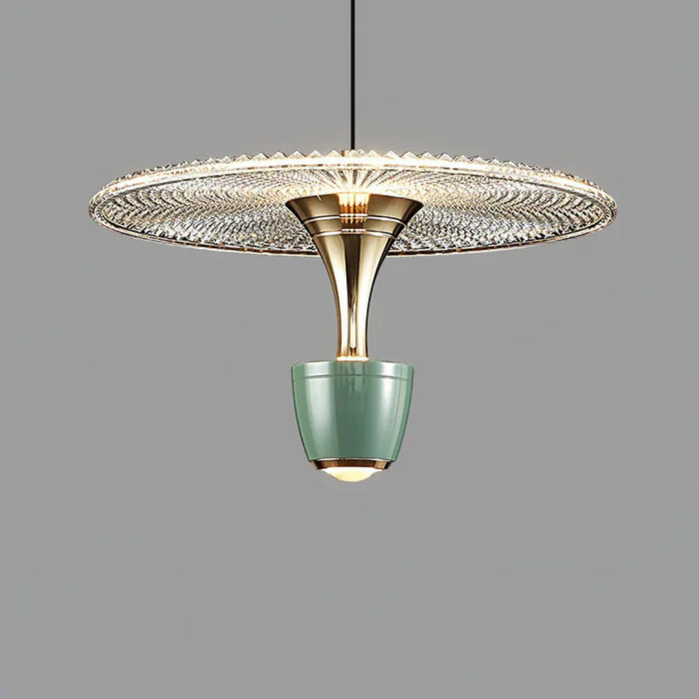 Lunaris – Modern Crystal Glass LED Pendant Light