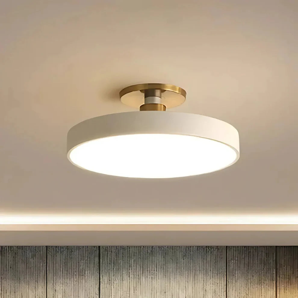 LumoRing – Scandinavian LED Metal Ceiling Light