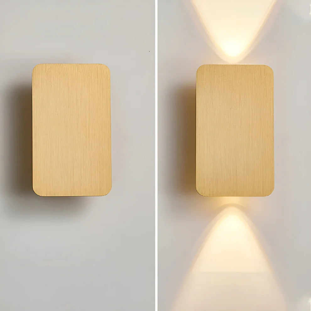 LumeBlock – Minimalist Aluminium LED Wall Lamp