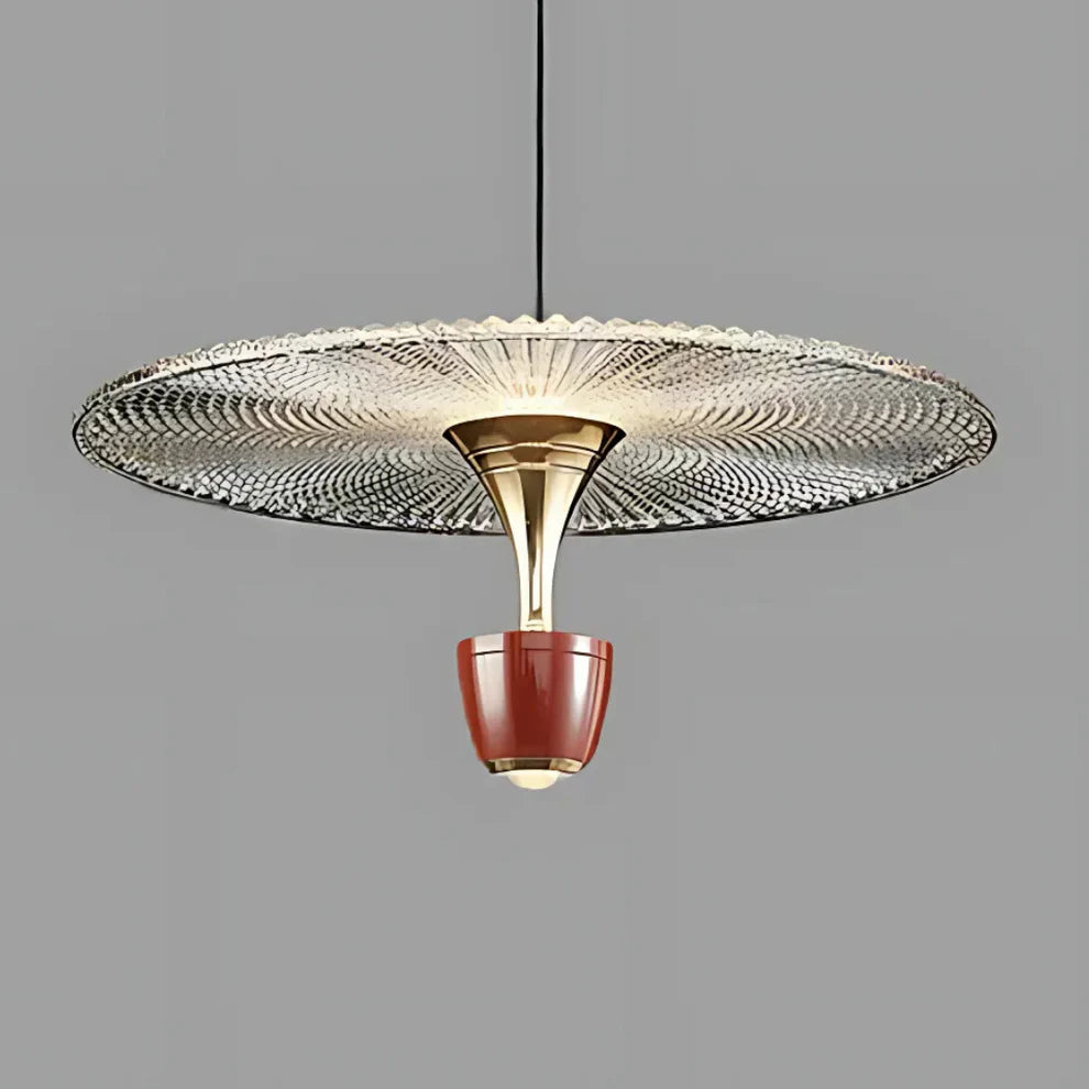 Lunaris – Modern Crystal Glass LED Pendant Light