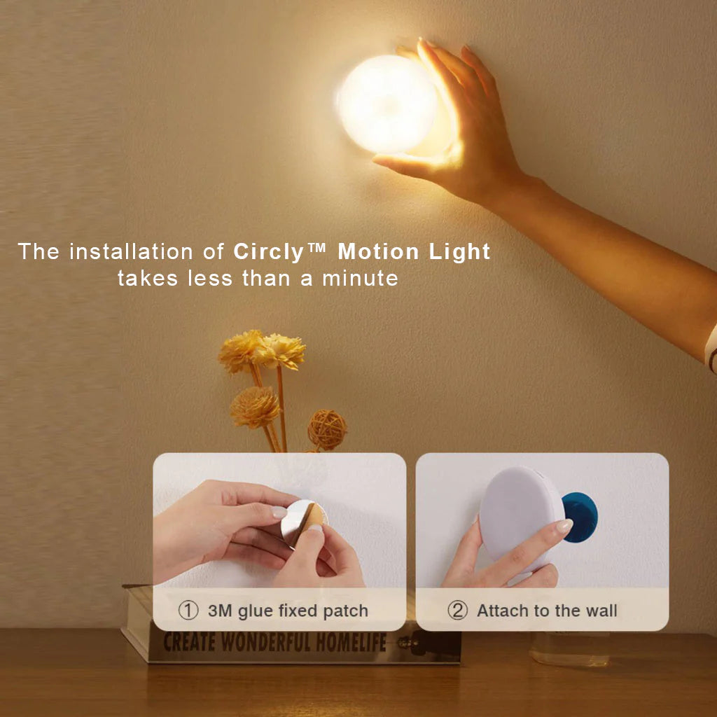 Auria – LED Motion Sensor Wall & Bedside Light