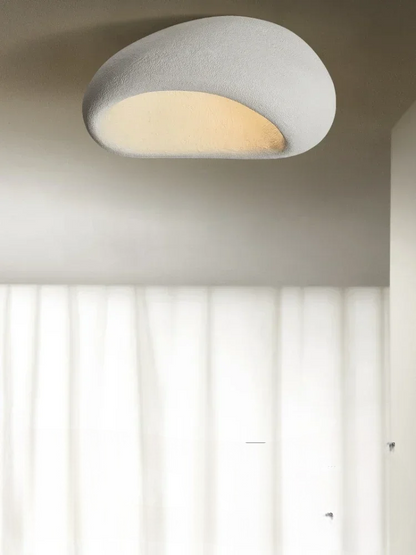 EclatWabi – Modern Nordic Wabi-Sabi LED Ceiling Light