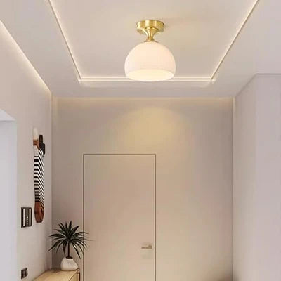 Lumeor – Modern Milky Glass Ceiling Light