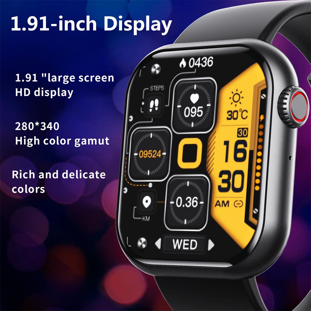 Smartwatch with Heart & Sleep Tracking – Bricodil BCD7421
