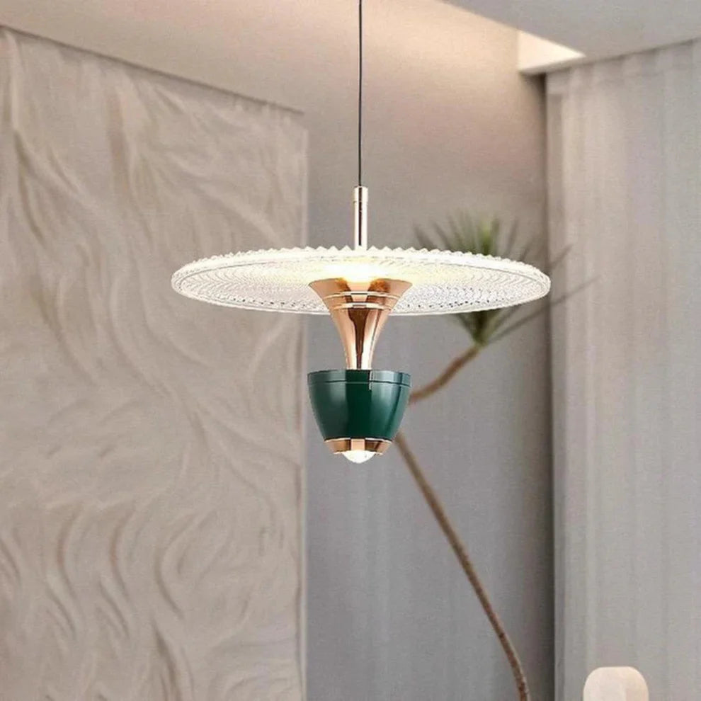 Lunaris – Modern Crystal Glass LED Pendant Light