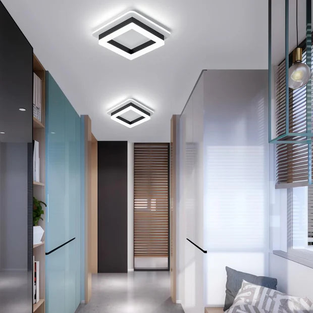 Lumora – Modern Square LED Ceiling Light