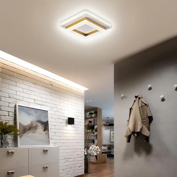 Lumora – Modern Square LED Ceiling Light