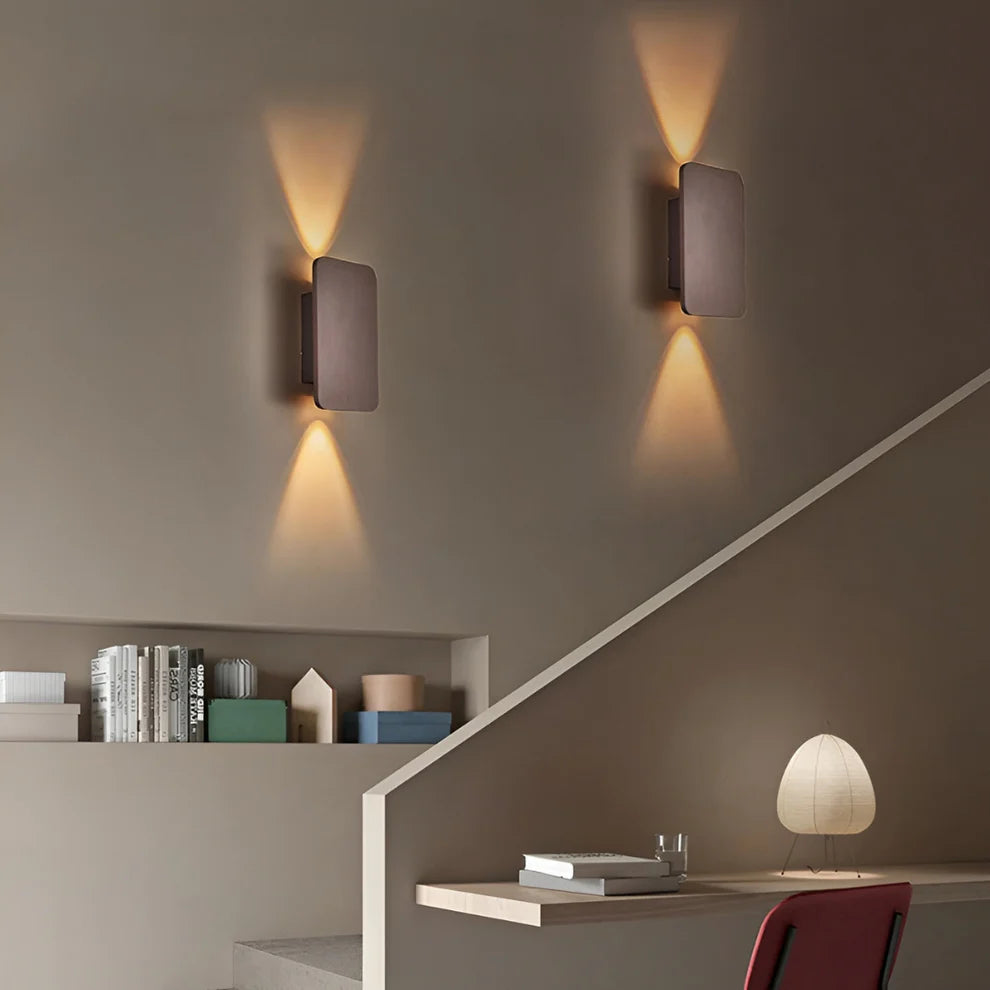 LumeBlock – Minimalist Aluminium LED Wall Lamp