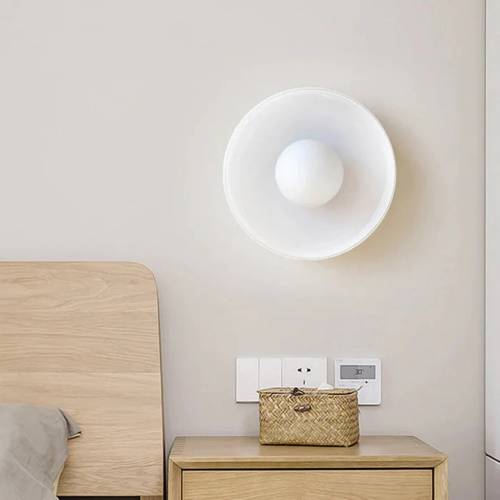 LumaDome – Modern Glass Ceiling Light with Minimalist Design
