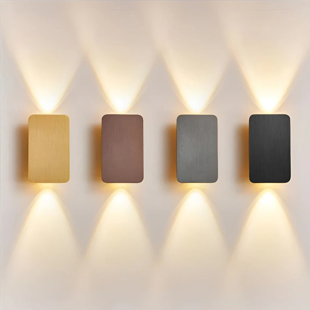 LumeBlock – Minimalist Aluminium LED Wall Lamp