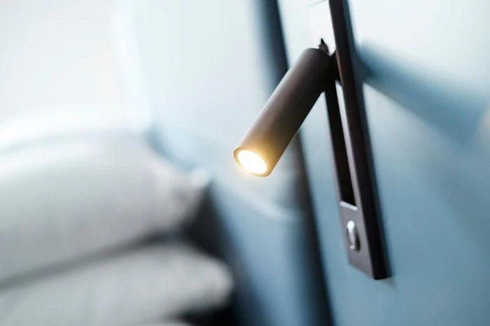 LumoNest – Modern Recessed LED Bedside Wall Lamp