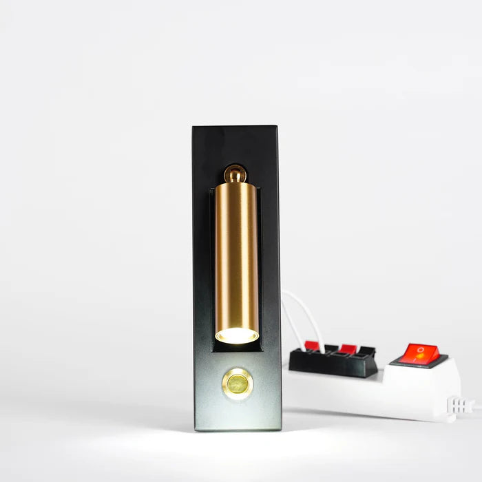 LumoNest – Modern Recessed LED Bedside Wall Lamp