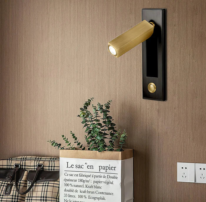 LumoNest – Modern Recessed LED Bedside Wall Lamp