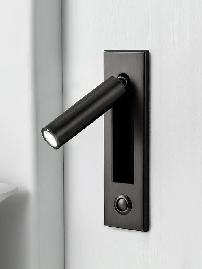 LumoNest – Modern Recessed LED Bedside Wall Lamp