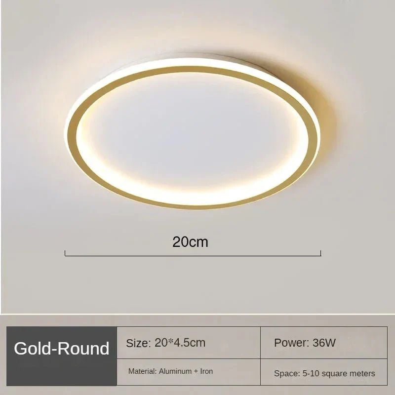 Auroraglobe – Scandinavian Round LED Ceiling Light