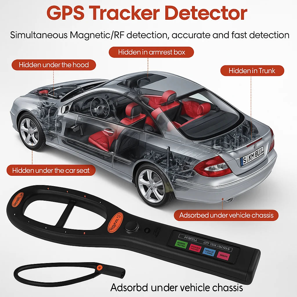 GPS Tracker Detector with Long Battery Life – Bricodil BCD6724