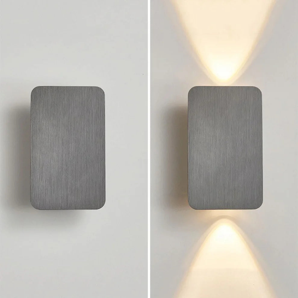LumeBlock – Minimalist Aluminium LED Wall Lamp
