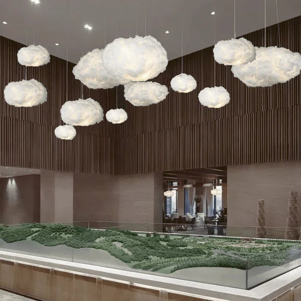 NimbusGlow – Cloud-Design LED Pendant Light