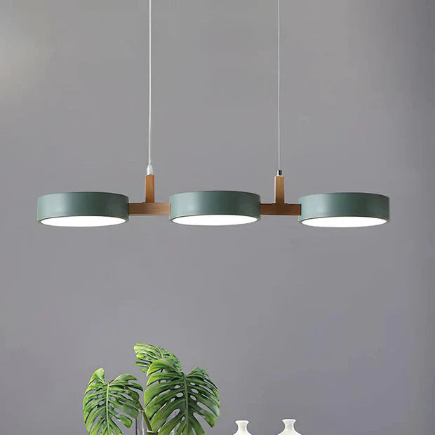 Nordura – Scandinavian Wooden & Metal LED Pendant Light