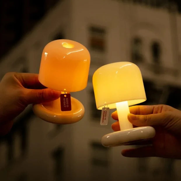 LumoDawn – Portable Mushroom LED Table Lamp