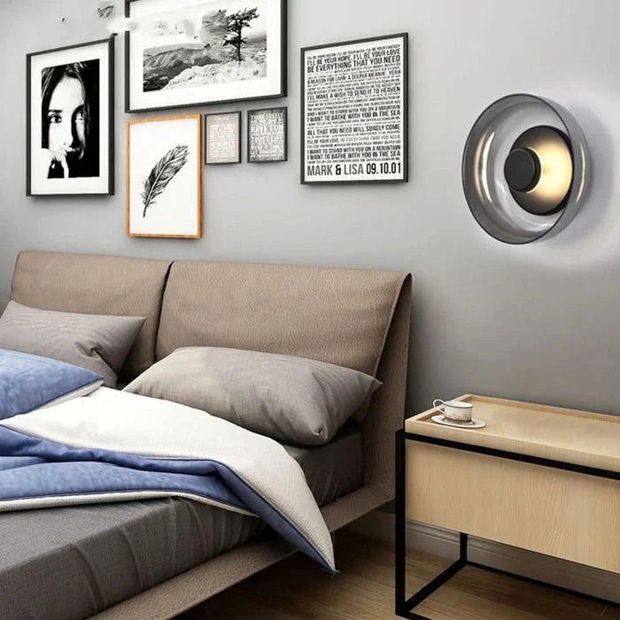 Aurelo – Nordic Glass LED Wall Lamp