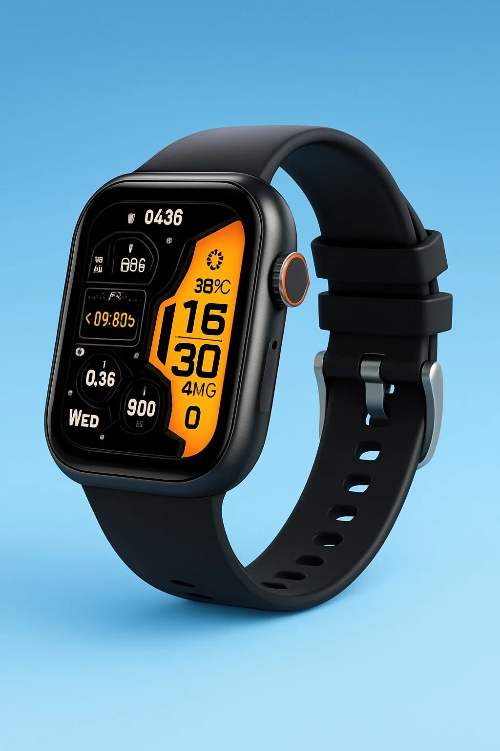 Smartwatch with Heart & Sleep Tracking – Bricodil BCD7421