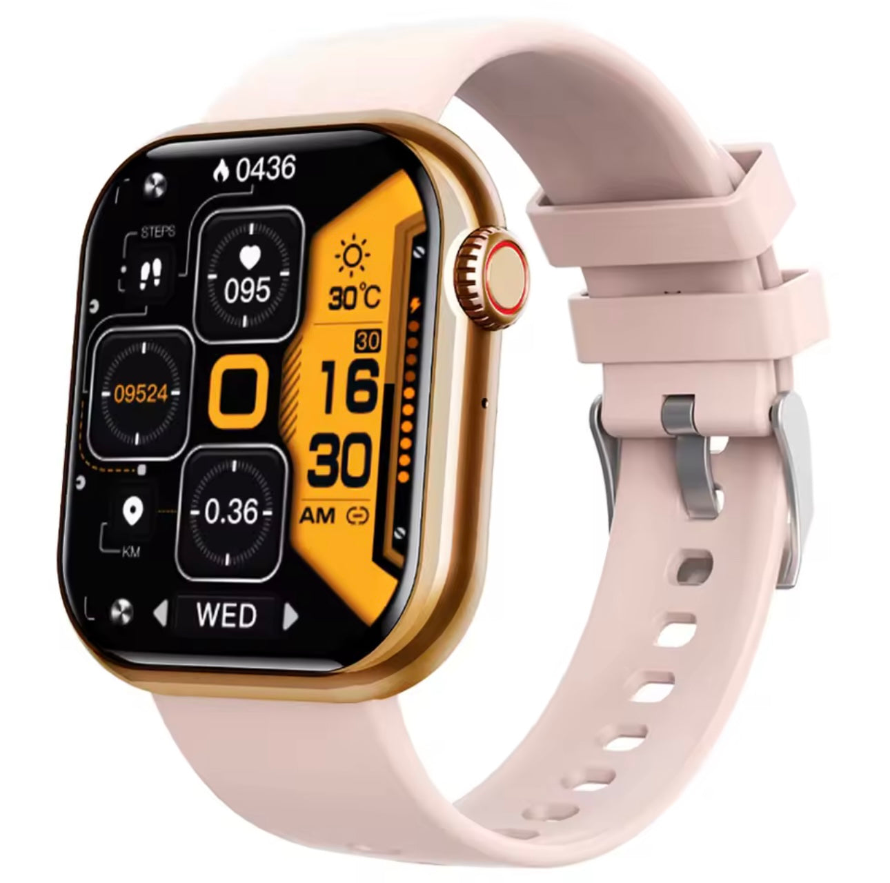 Smartwatch with Heart & Sleep Tracking – Bricodil BCD7421