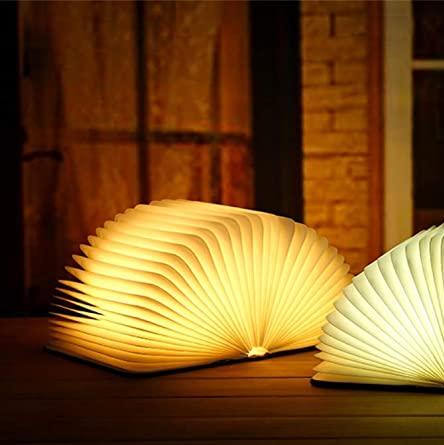 LumoBook – LED Folding Book Lamp with Warm Ambient Light