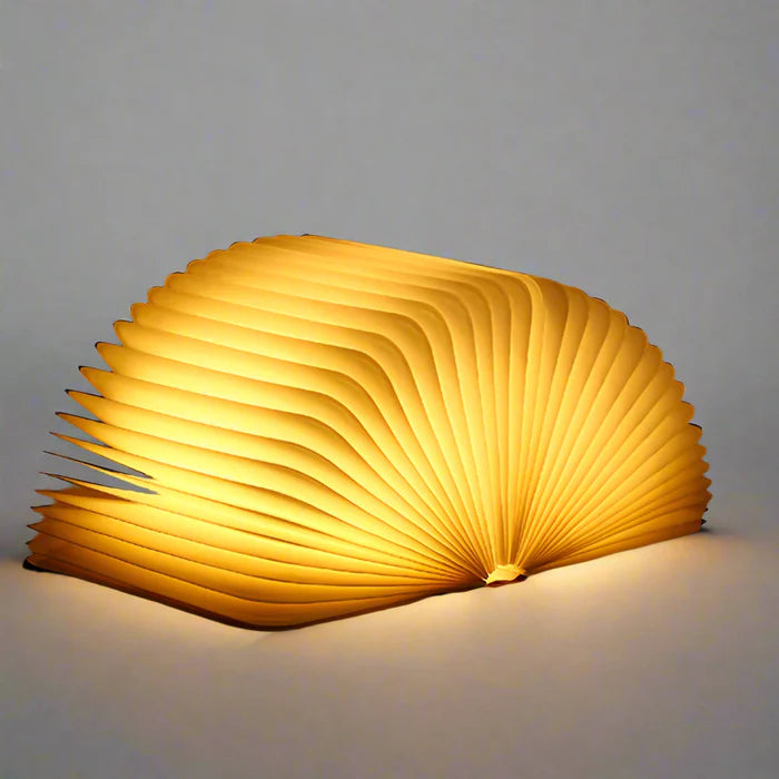 LumoBook – LED Folding Book Lamp with Warm Ambient Light
