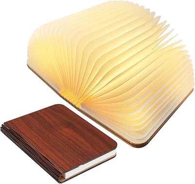 LumoBook – LED Folding Book Lamp with Warm Ambient Light