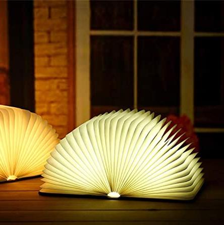LumoBook – LED Folding Book Lamp with Warm Ambient Light