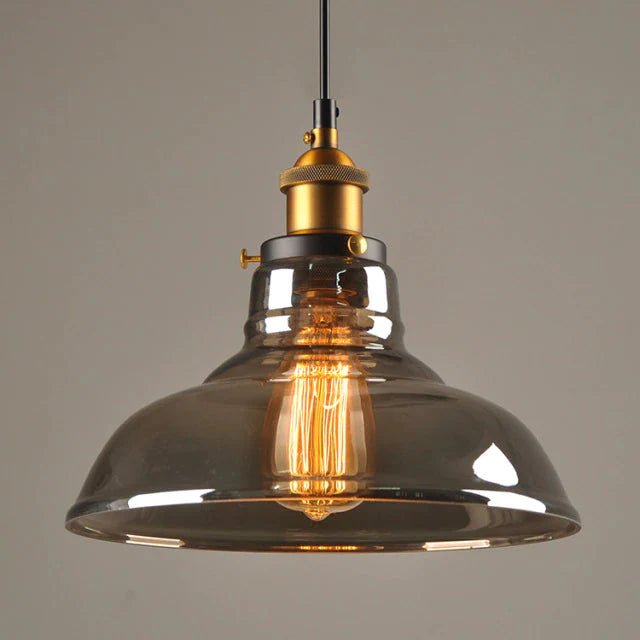 VetroLux – Vintage Glass Pendant Light