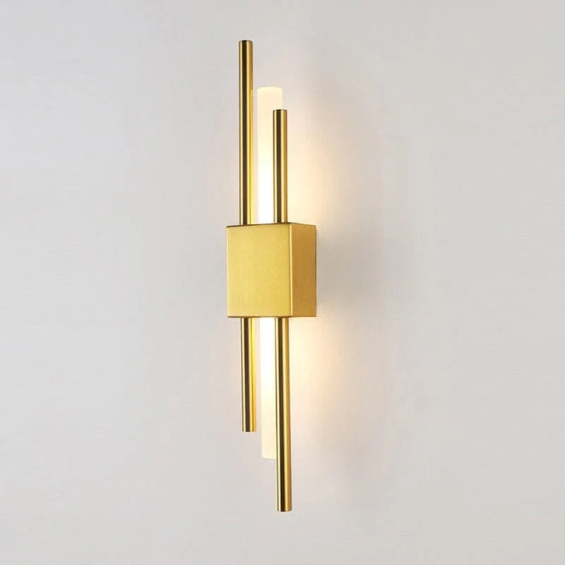 Liora – Modern Brass & Glass Wall Lamp