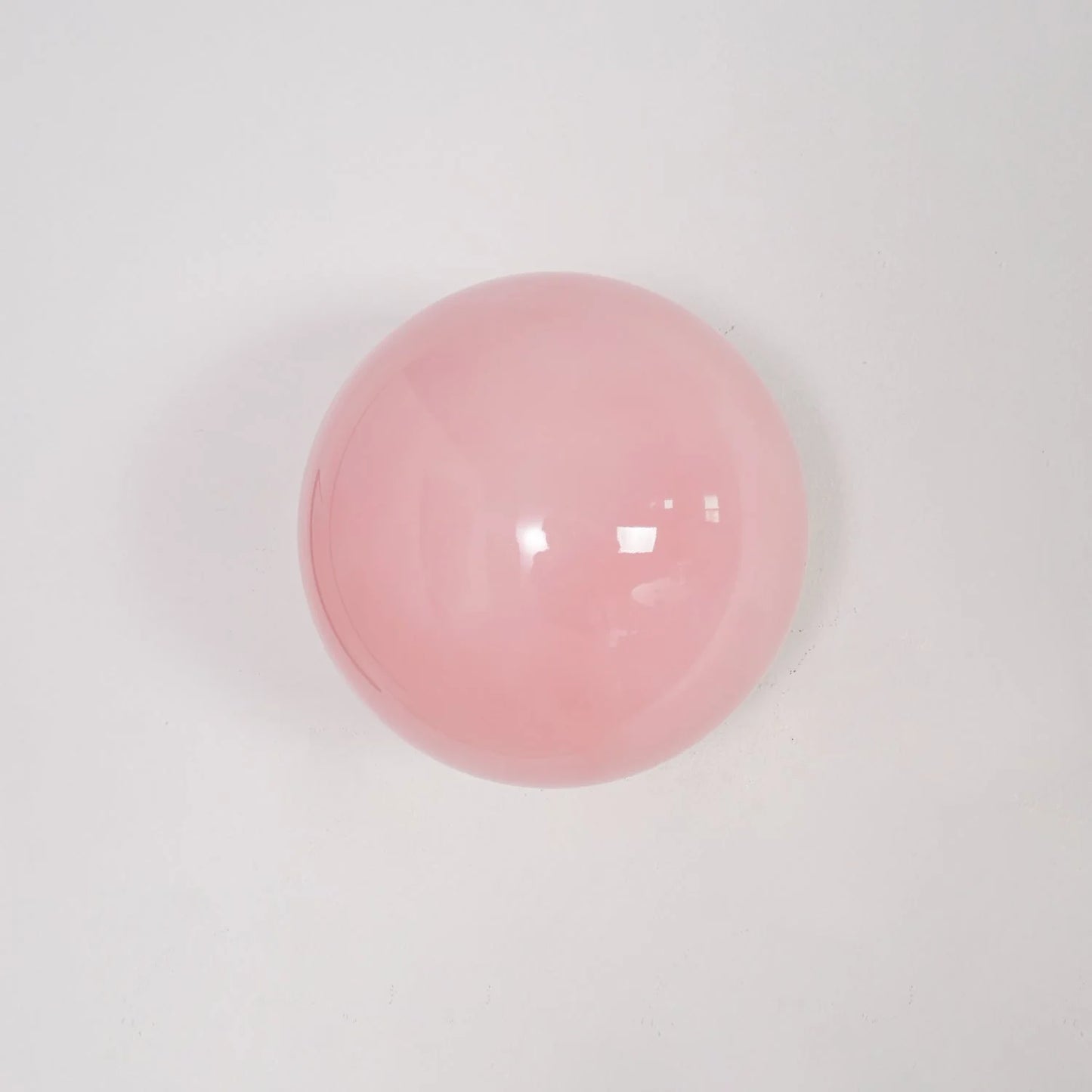 LumoPuff – Modern Glass Wall Lamp with Metal Base