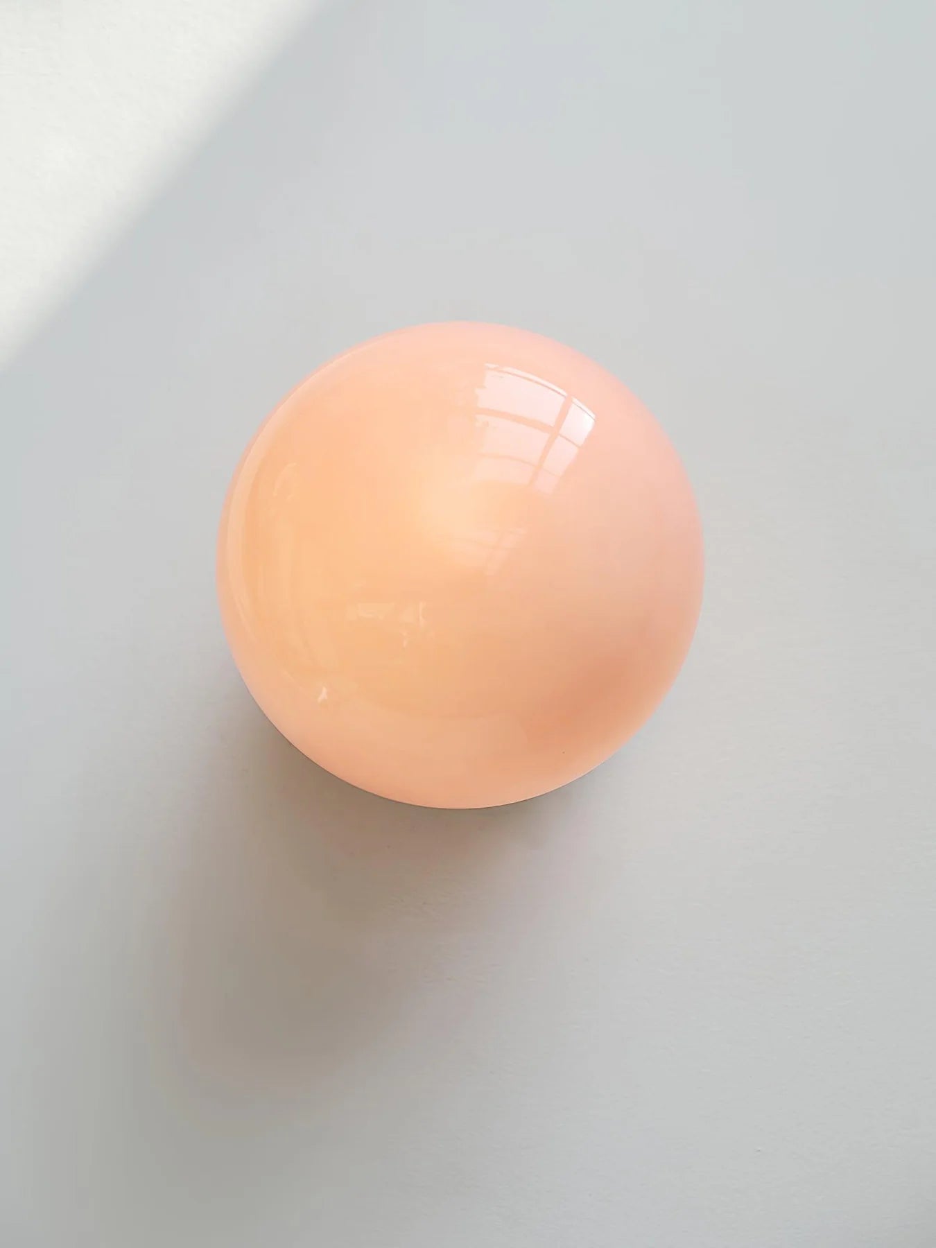 LumoPuff – Modern Glass Wall Lamp with Metal Base