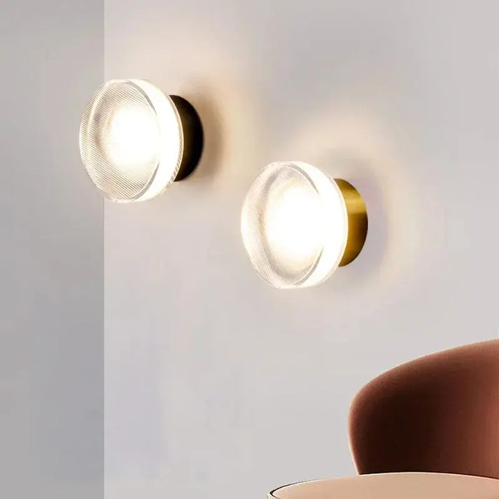 Cirvera – Modern Round Glass Wall Lamp