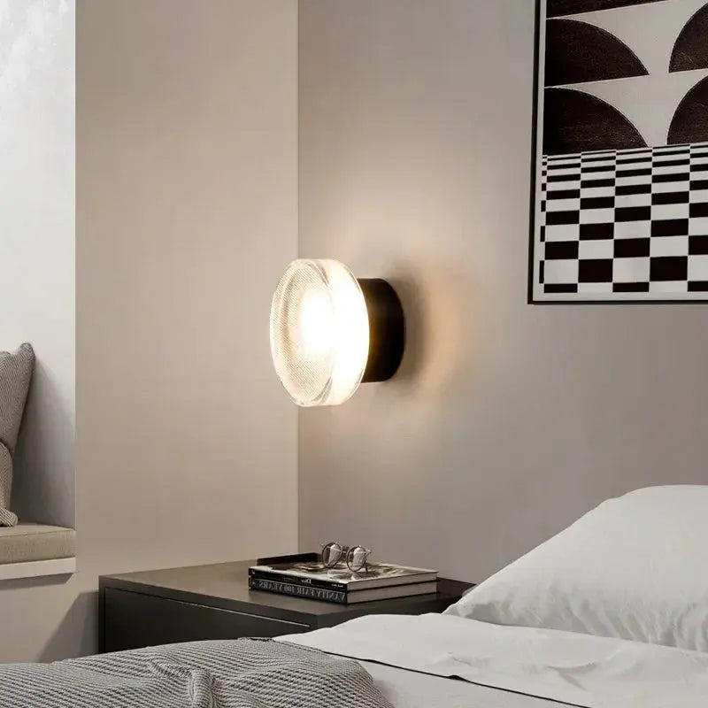 Cirvera – Modern Round Glass Wall Lamp