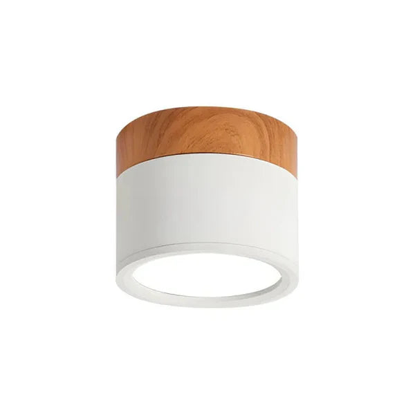 Nordica – Scandinavian Cylinder LED Flush Mount Ceiling Light