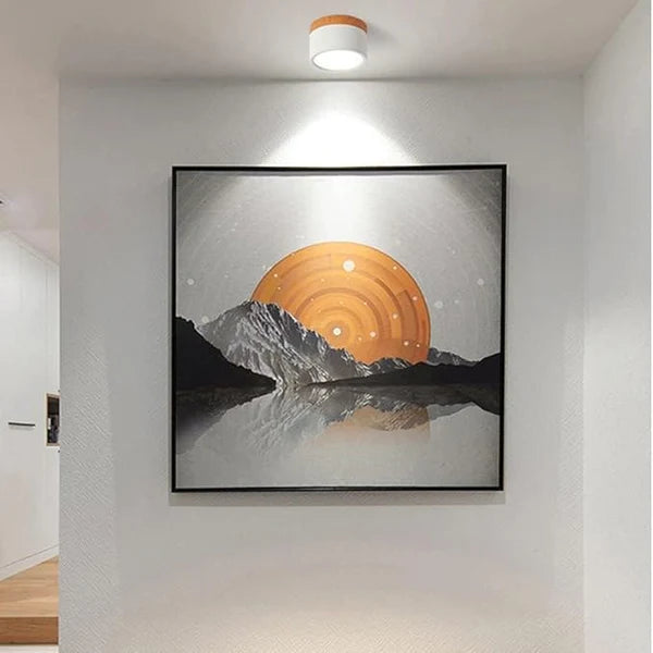 Nordica – Scandinavian Cylinder LED Flush Mount Ceiling Light